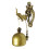 Antique-style door bell classic entry chime elephant 8