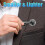 Wireless Clip-On Microphone with Voice Control USB-C 5