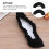 Black Skate Blade Covers Elastic Durable 1 Pair 3