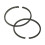 Piston Rings for 80cc 2-Stroke Motorized Bicycle 2 pcs 1