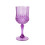Bicchieri da vino in plastica viola con taglio cristallo (237 ml) (6 pezzi) 4