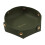 Faux Leather Tray Foldable Organizer Green 1