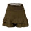 Flagrende boho shorts med høj talje i hør til kvinder 4