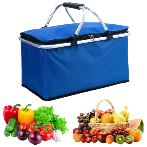 Bolsa térmica de piquenique de 30 litros com alças acolchoadas e impermeável. 2