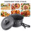 Réchaud de camping portable OUNONA noir 7