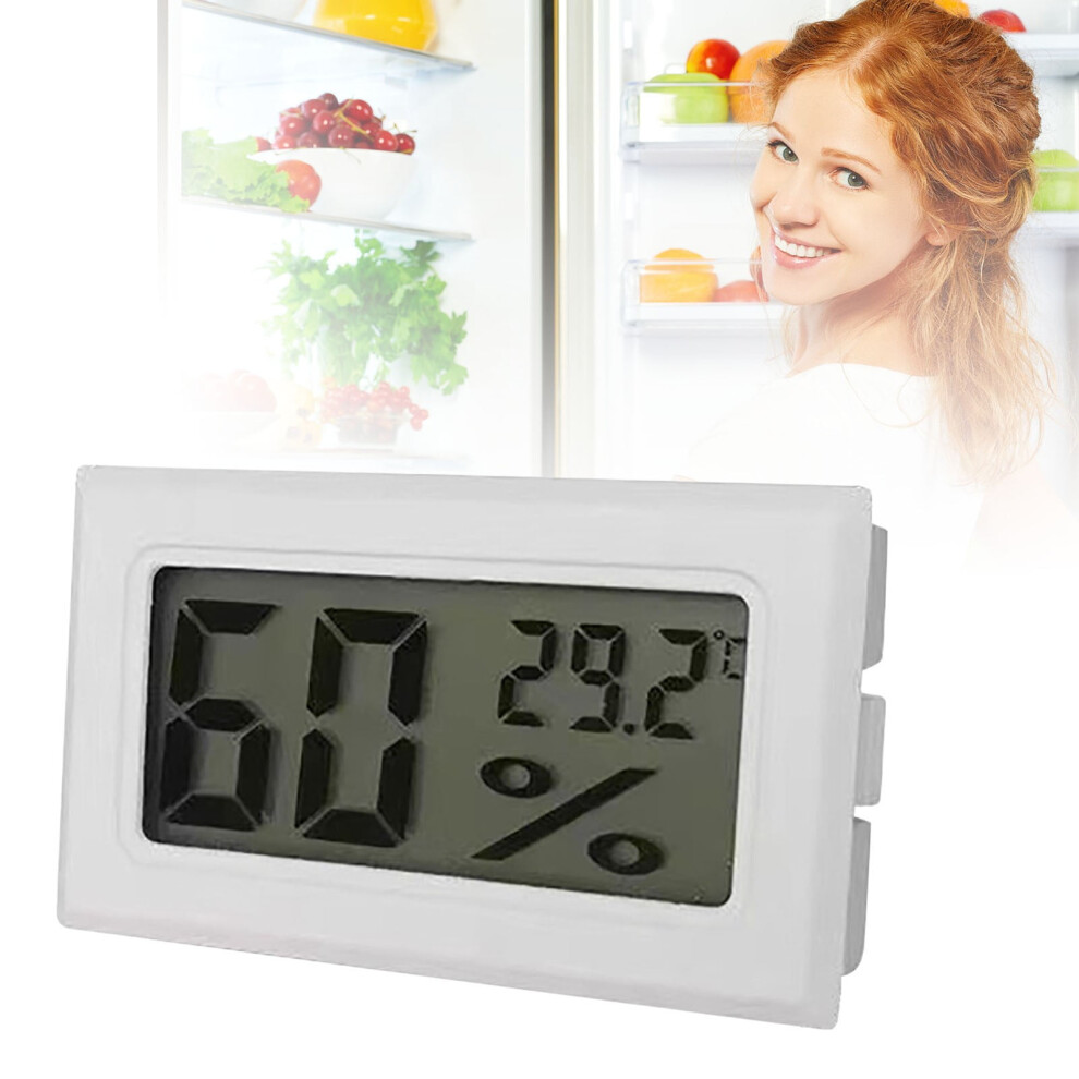 Digital Indoor Hygrometer Thermometer With Lcd Display 971050626765