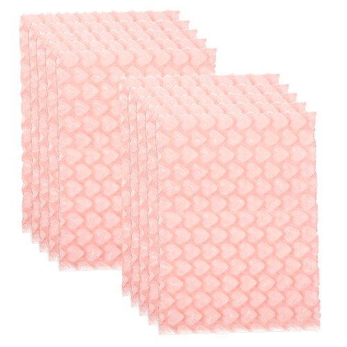 Heart-Shaped Bubble Mailers Shockproof 50-Pack 2