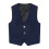 Boys Formal Suit Vest Tailored Fit Adjustable Back Strap 1