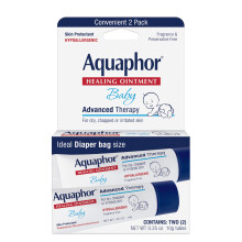 Aquaphor Baby Healing Ointment Advanced Therapy 2 Tubes 9.9 g Each