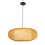 Bamboo Wicker Pendant Lamp Adjustable Modern Shade 6