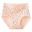 Women's High Waist Cotton Floral Briefs Full Coverage 1