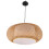 Bamboo Wicker Pendant Lamp Adjustable Modern Shade 7