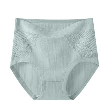 Women's High Waist Cotton Floral Briefs Full Coverage