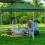 Gazebo canopy replacement 10x10 ft waterproof polyester 5