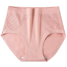 Women's High Waist Cotton Floral Briefs Full Coverage
