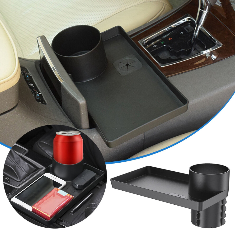 Car Seat Snack Tray Portable Rotating Cup Holder 1 Pack