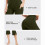 Women's High Waist Stretch Capri Pants Lightweight Solid 5