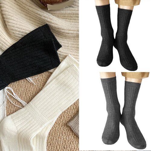 Men's Wool-Cotton Crew Socks Thermal Winter Warm Boot Socks 1