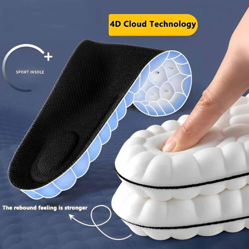 Morrat innersula grå L med 4D Cloud-teknik 1