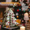 PVC Christmas Tree Stencil and Ruler 8in Reusable 7