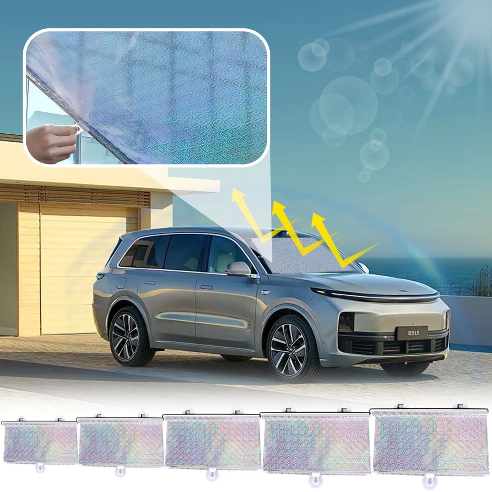 Car Windshield Sun Shade Foldable Heat Uv Blocking 908436677561