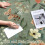 Floral Machine Washable Rug Green 3x5 ft 8