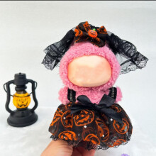 Doll Clothes Set 17cm Halloween Fashion Outfit with