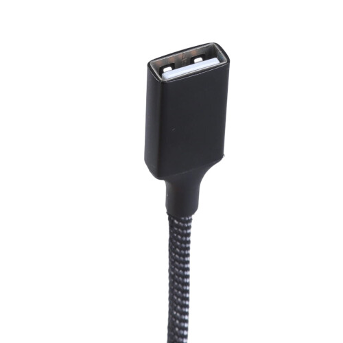 Cábla Síneadh USB A Fireann go Dúbailte A Baineann 1m 2