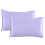 Silk Pillowcases Light Blue 2 Pack 1