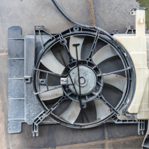 Electric Cooling Fan Mounting Kit Universal 1 Set 2
