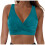 Women's Plus Size Bikini Top Twist Front Push Up Full 1