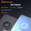 Supporto magnetico per tablet con base girevole a 360 5