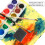 Black paint sponges for finishing projects 3 sets 5