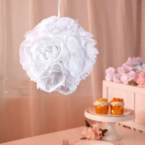 Pomander de Rosa Branca para Pendurar (2 peças) 2