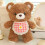 Mini bear plush toy soft scarf doll 1 piece 1