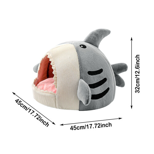 Niche pour chat, refuge chaud et doux pour petits chats 2