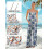 Blomstret gul boho jumpsuit med lommer til dame, medium 6
