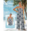 Blomstret gul boho jumpsuit med lommer til dame, medium 5