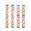 Neopren Kylskåpsdörrhandtag Pumpkin Bat Star Beige 1