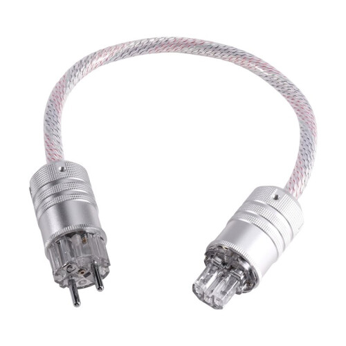 9-Core HIFI Fever Grade Audio Amplifier CD Amplifier Power Cable EU Power Cord for Amplifier CD, Decoder, Power Wire