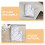 Mini maniques argentées pour enfants (lot de 4) 7