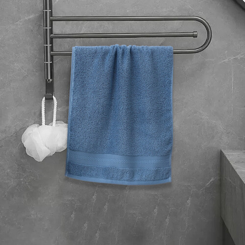 Handduksset bomull 35x61 cm 5-pack blå 2