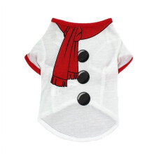 Christmas Dog Sweater Soft Cute White Small Pets