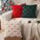 Christmas Pillow Covers Beige Tree Design 18x18 Inch 5