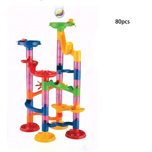 Marble Run Toy with Motorized Elevator 29 pcs 2