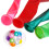 Latex Number Balloon Light Blue 12 pcs 8