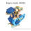 4X voor  Engine Model Components Kit MH005 Maker'S Supply DIY Model Speelgoed Geschenken 3D Printer Accessoires 5