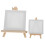Mini easel set artistic lightweight 2 pcs 24x18x2 cm 4