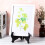Wooden Plate Stand Display Easel 2 Pack 4