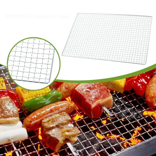 Stainless Steel BBQ Grill Grate Wire Mesh 1 Pack 2
